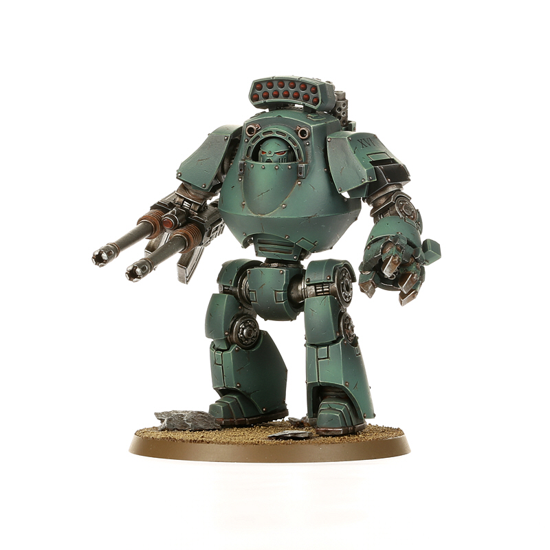 Contemptor Dreadnought připravený k boji