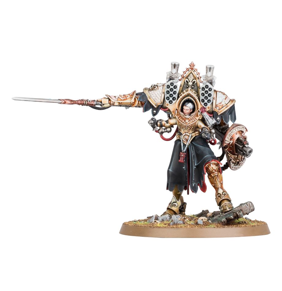 Warhammer 40K: Adepta Sororitas - Morvenn Vahl, Abbess Sanctorum of the Adepta Sororitas box art