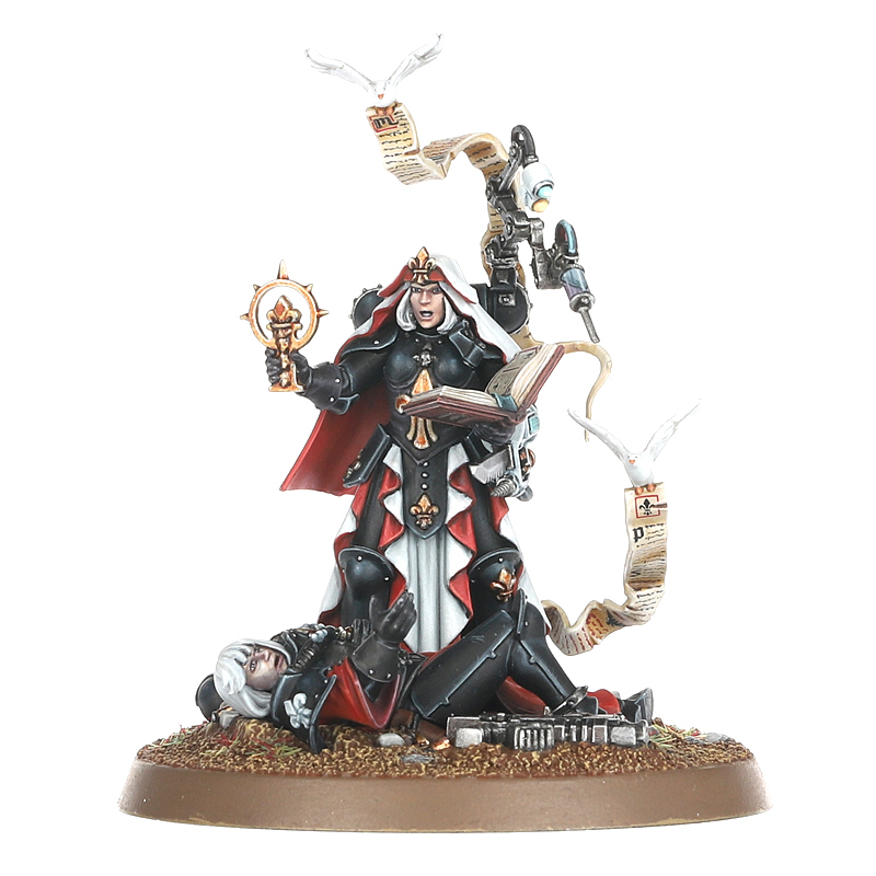 Adepta Sororitas Hospitaller predná strana