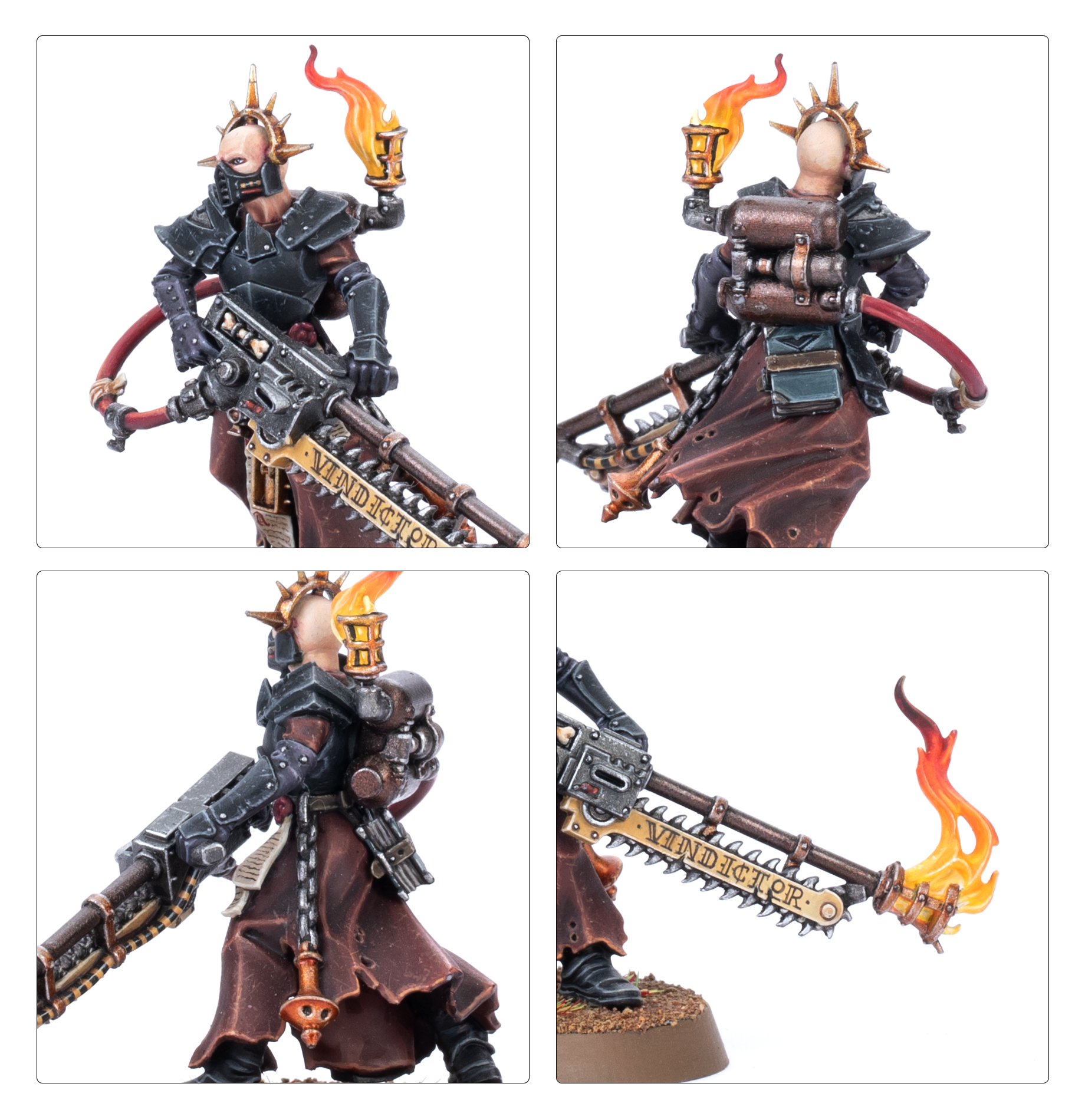 Ministorum Priest leading an Adepta Sororitas charge