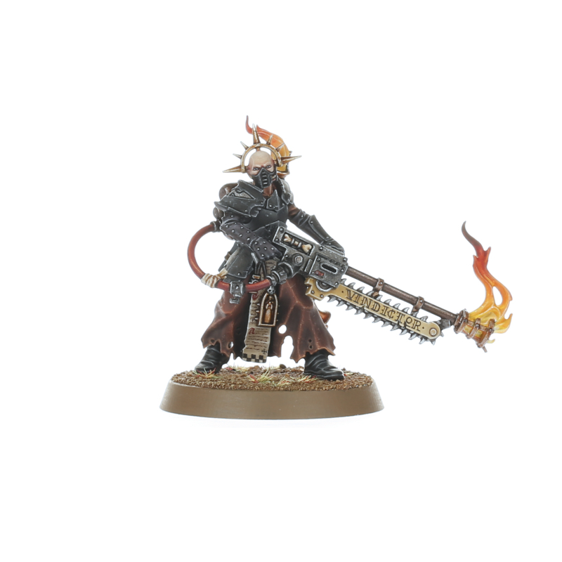 Adepta Sororitas Ministorum Priest with Vindictor miniature