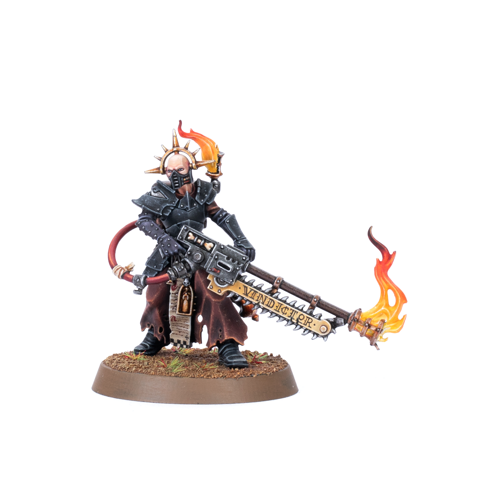 Adepta Sororitas - Ministorum Priest with Vindictor box art