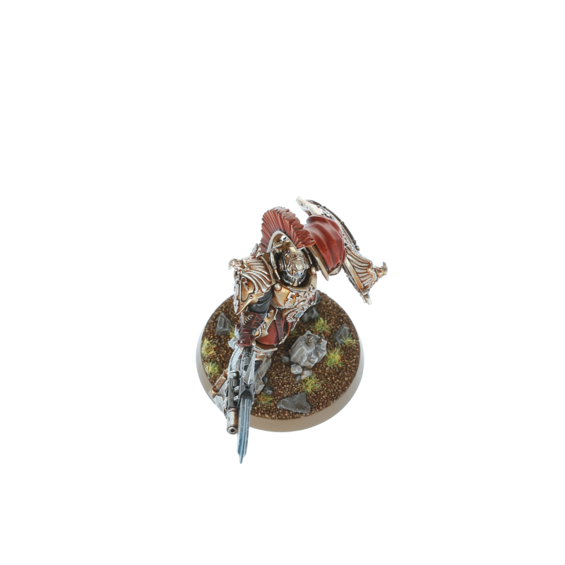Detailed view of the Shield-Captain head options