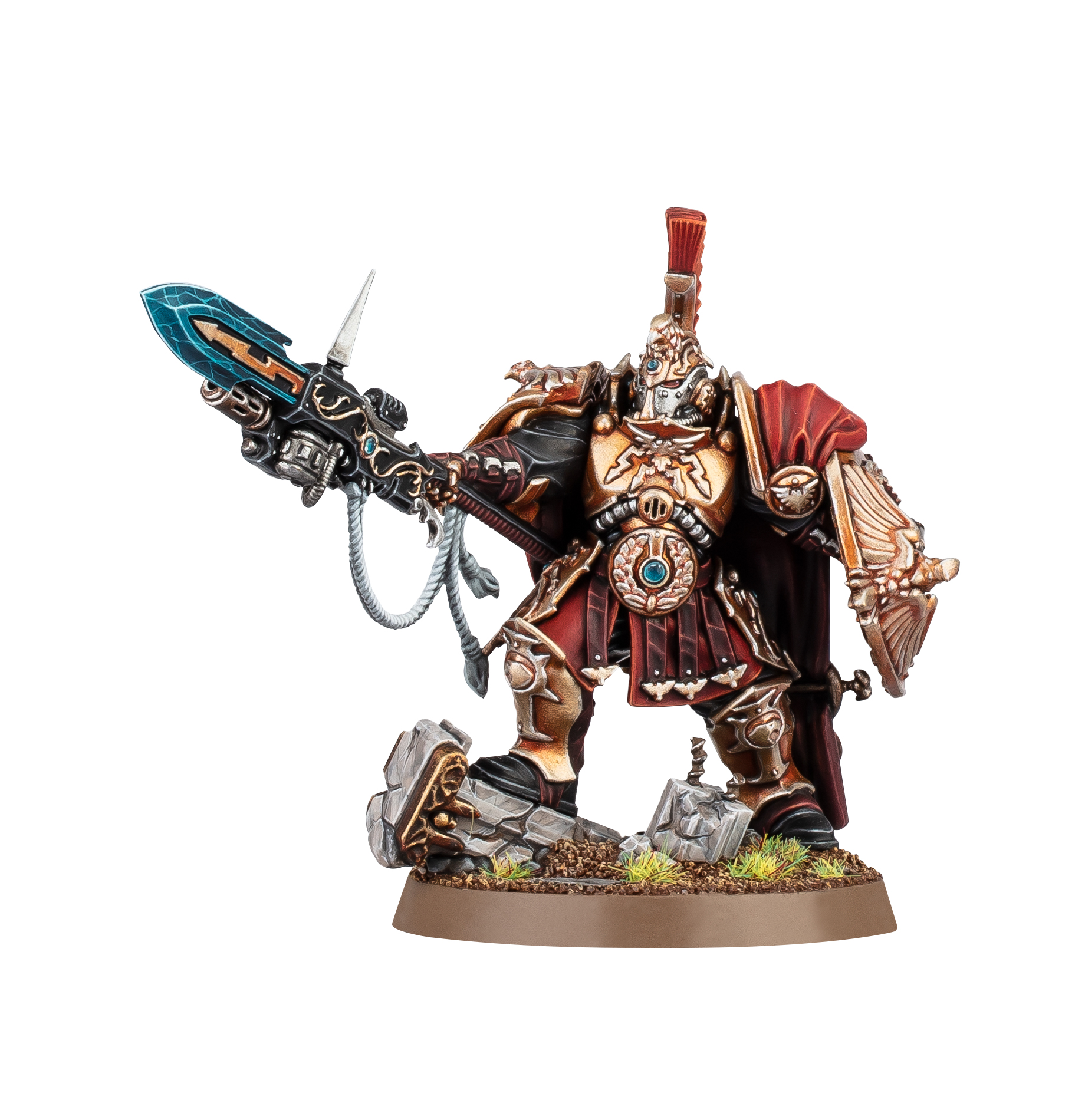 Warhammer 40K: Adeptus Custodes - Shield-Captain box art