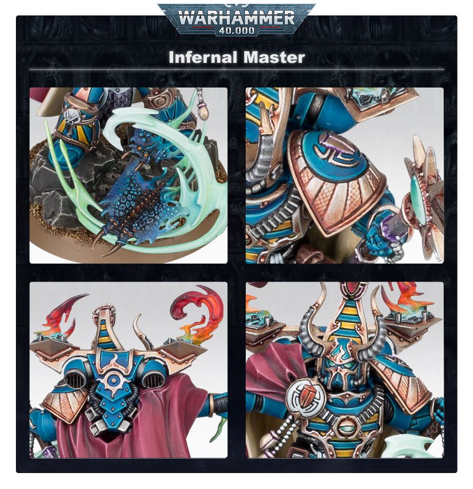 Plastová miniatúra Infernal Master pre Thousand Sons