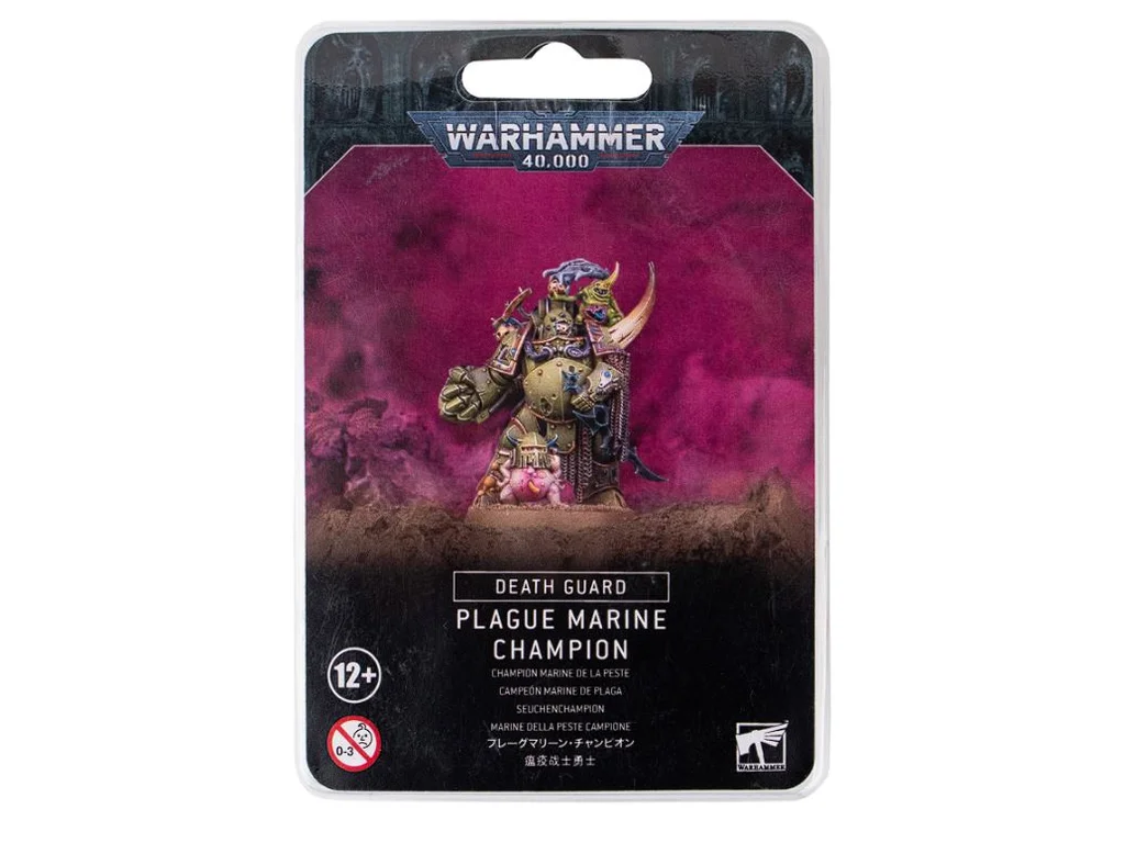Plague Marine Champion - pohľad zboku