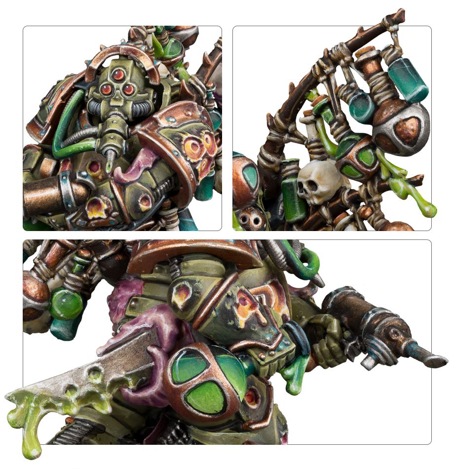 Warhammer 40K Biologus Putrifier – plastic miniature