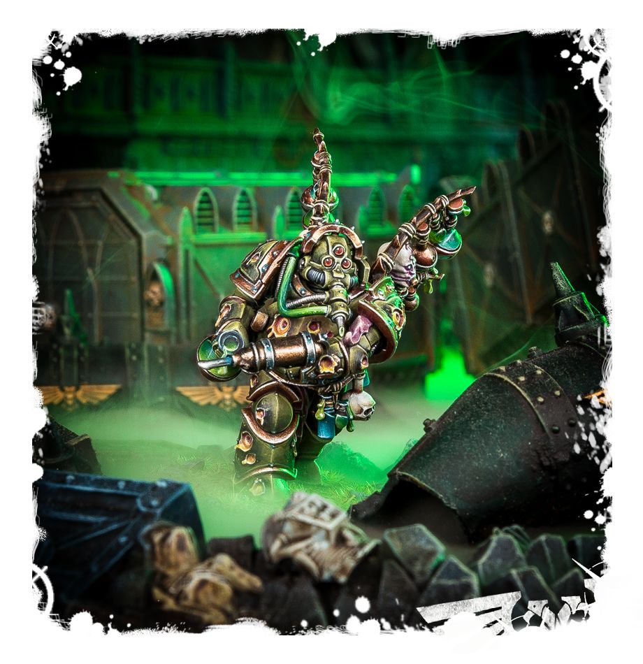 Warhammer 40K Biologus Putrifier – Games Workshop model