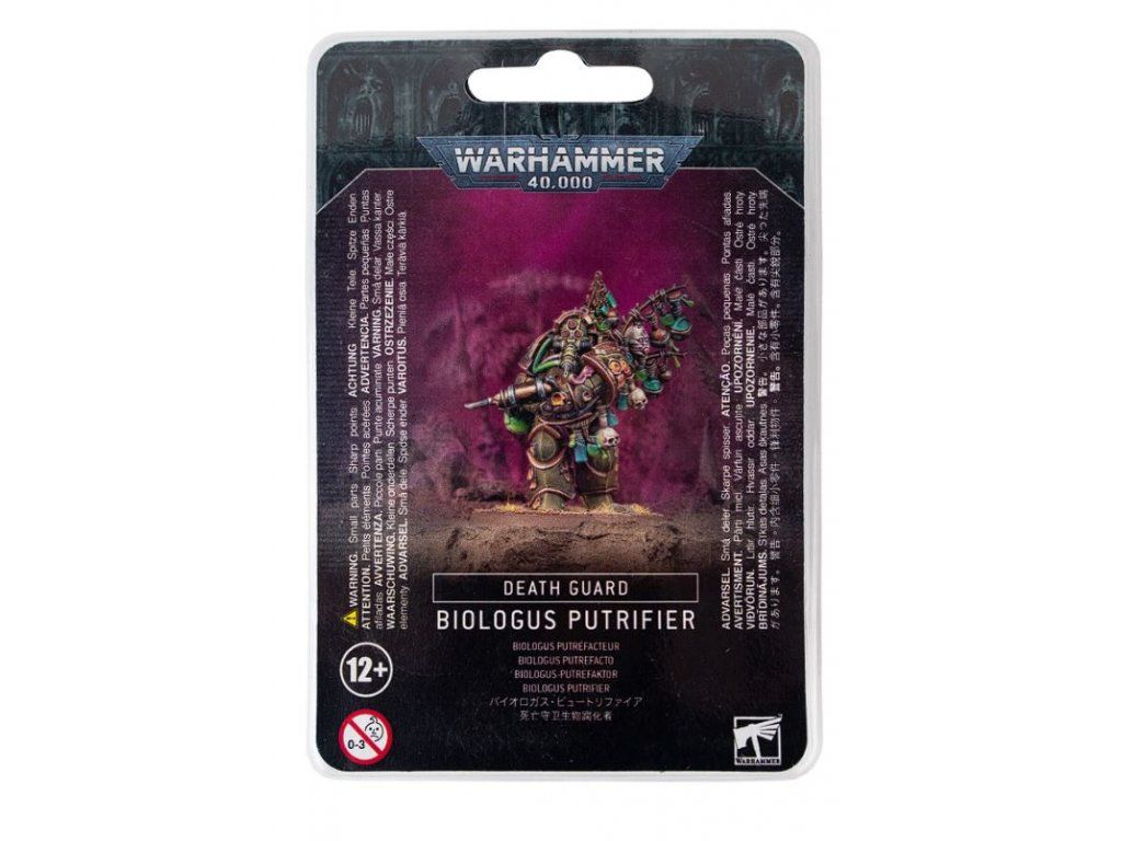 Biologus Putrifier – miniature for Warhammer 40,000