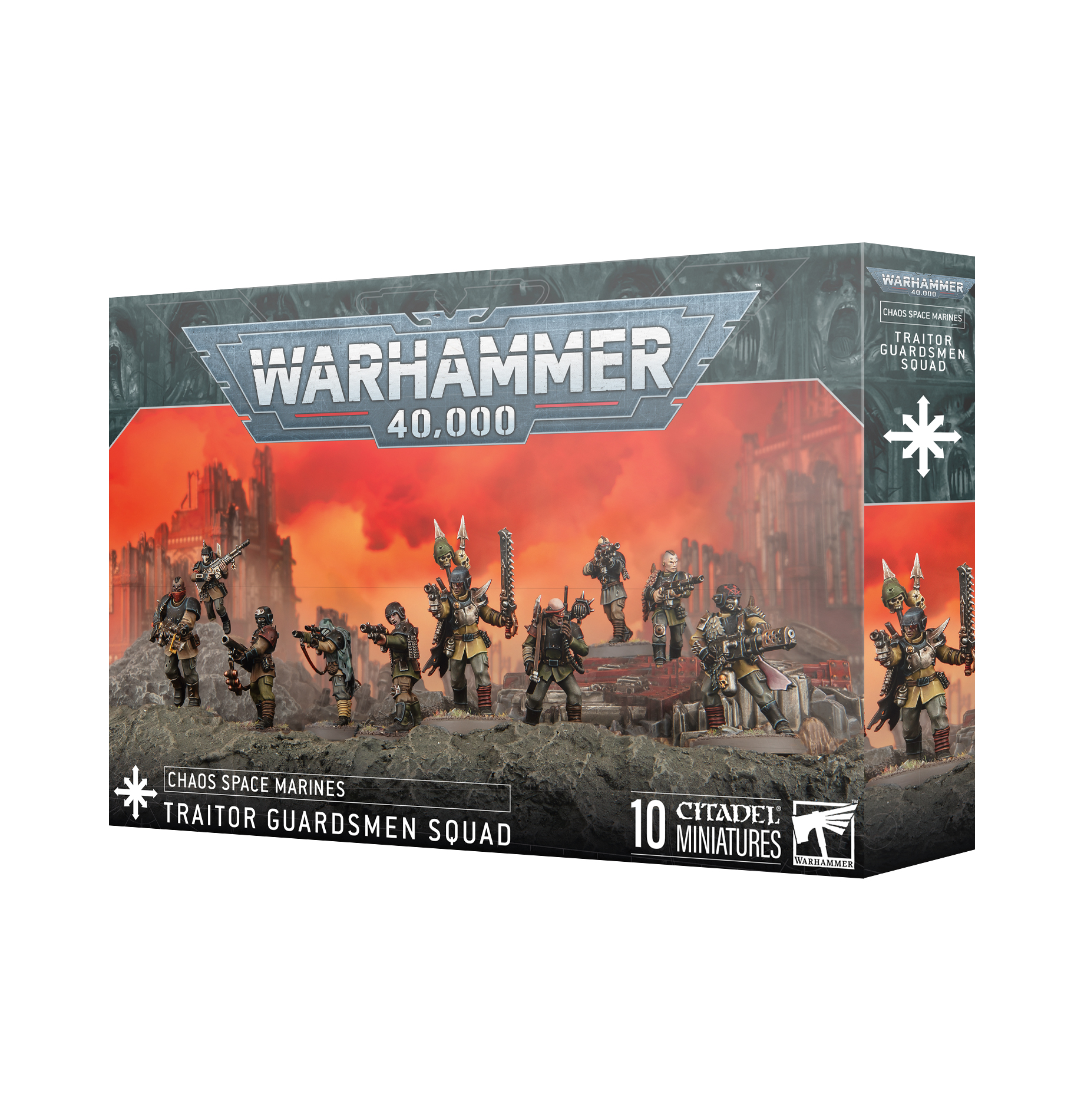 Traitor Guardsmen Squad - assembled unit