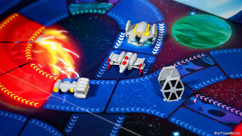 A group of friends having fun with Star Wars Super Teams