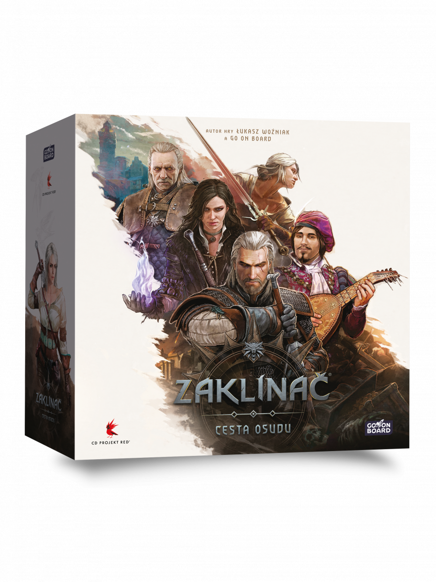 Beautifully crafted Witcher game components