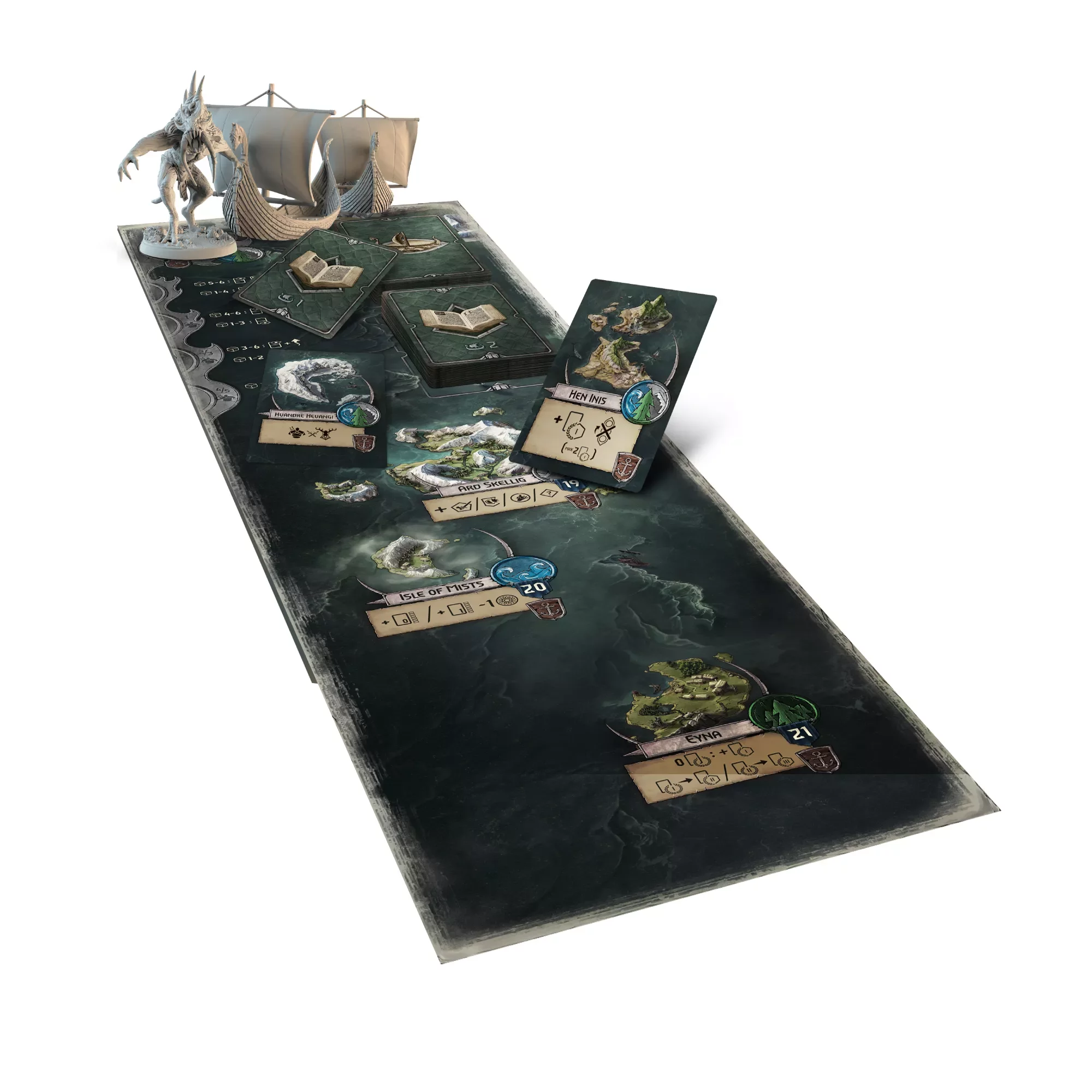Herní plán rozšíření Skellige a námořní karty