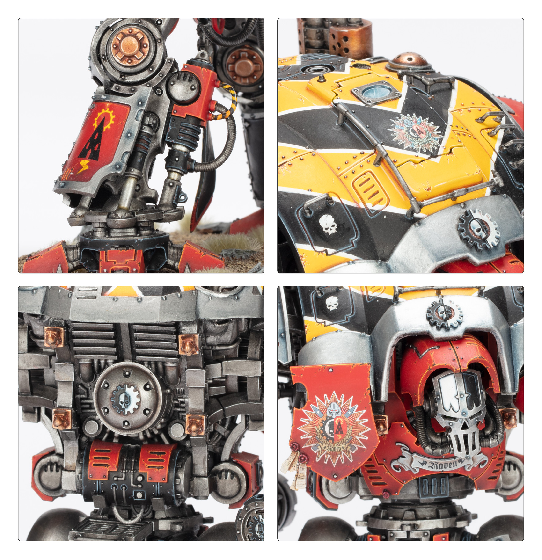 Warhammer 40K Knight Questoris model Imperial Knights