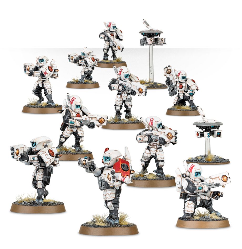 Warhammer 40K: T'au Empire - Fire Warriors Breacher Team obal produktu