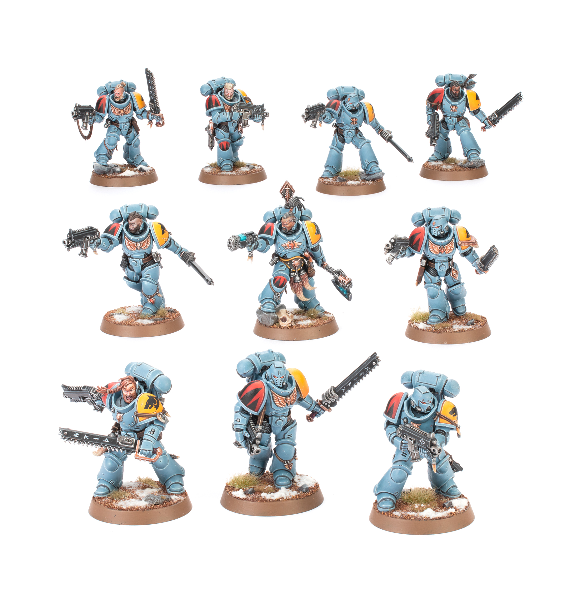 Space Wolves: Grey Hunters box art