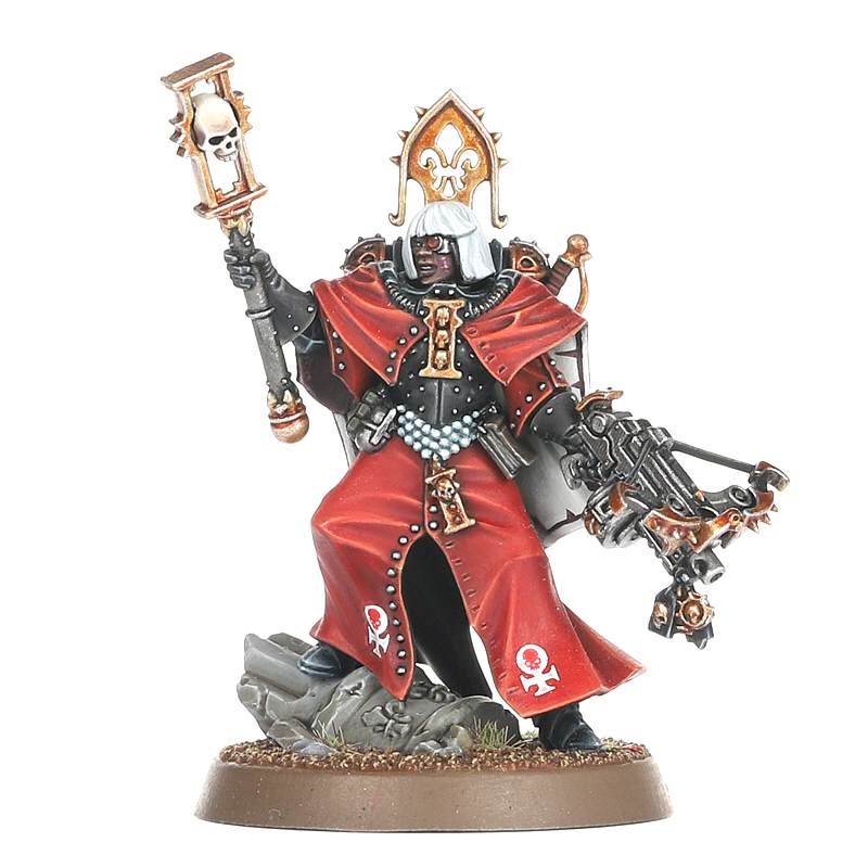 Canoness - front view of assembled model