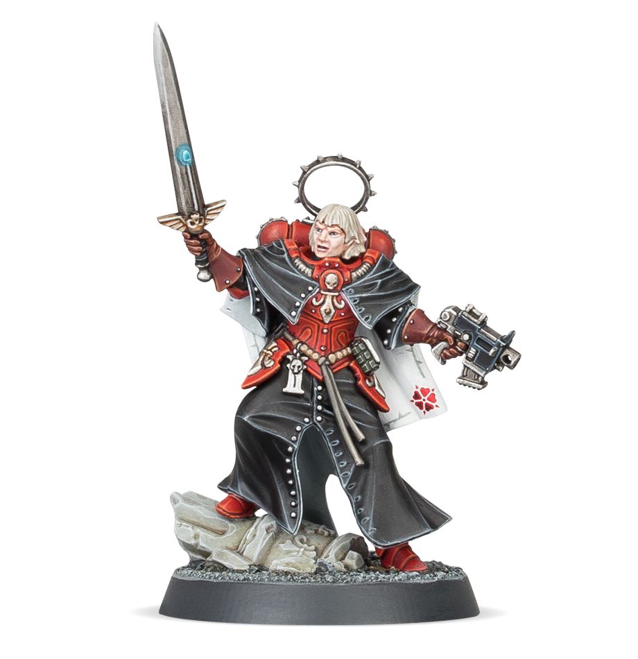 Canoness - weapon details and build options