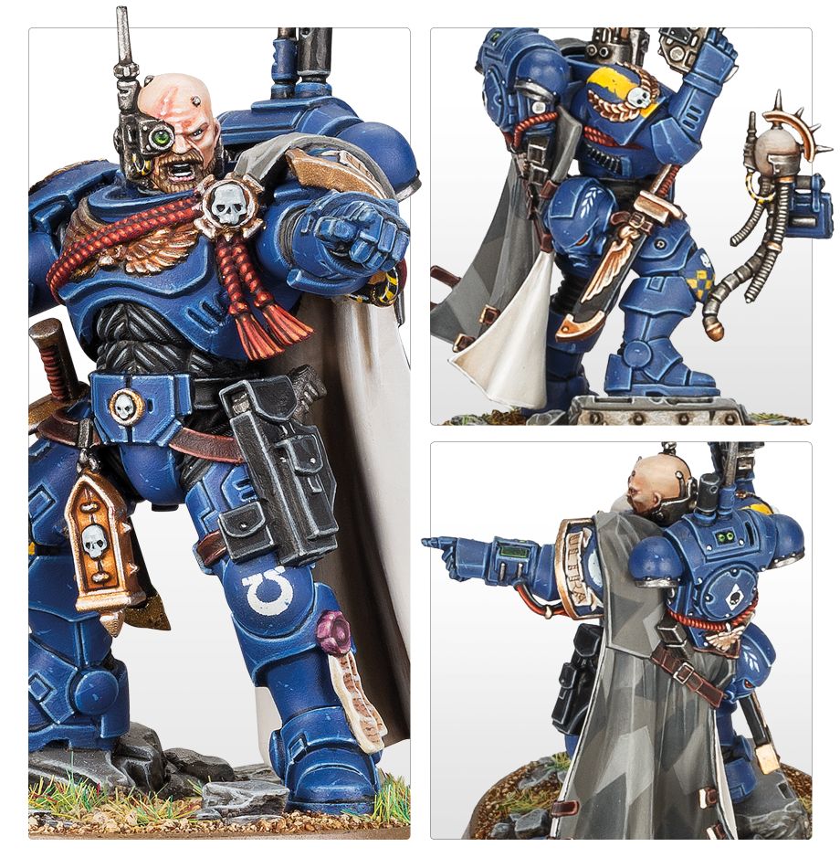 Captain in Phobos Armour on a Citadel 40mm Round Base