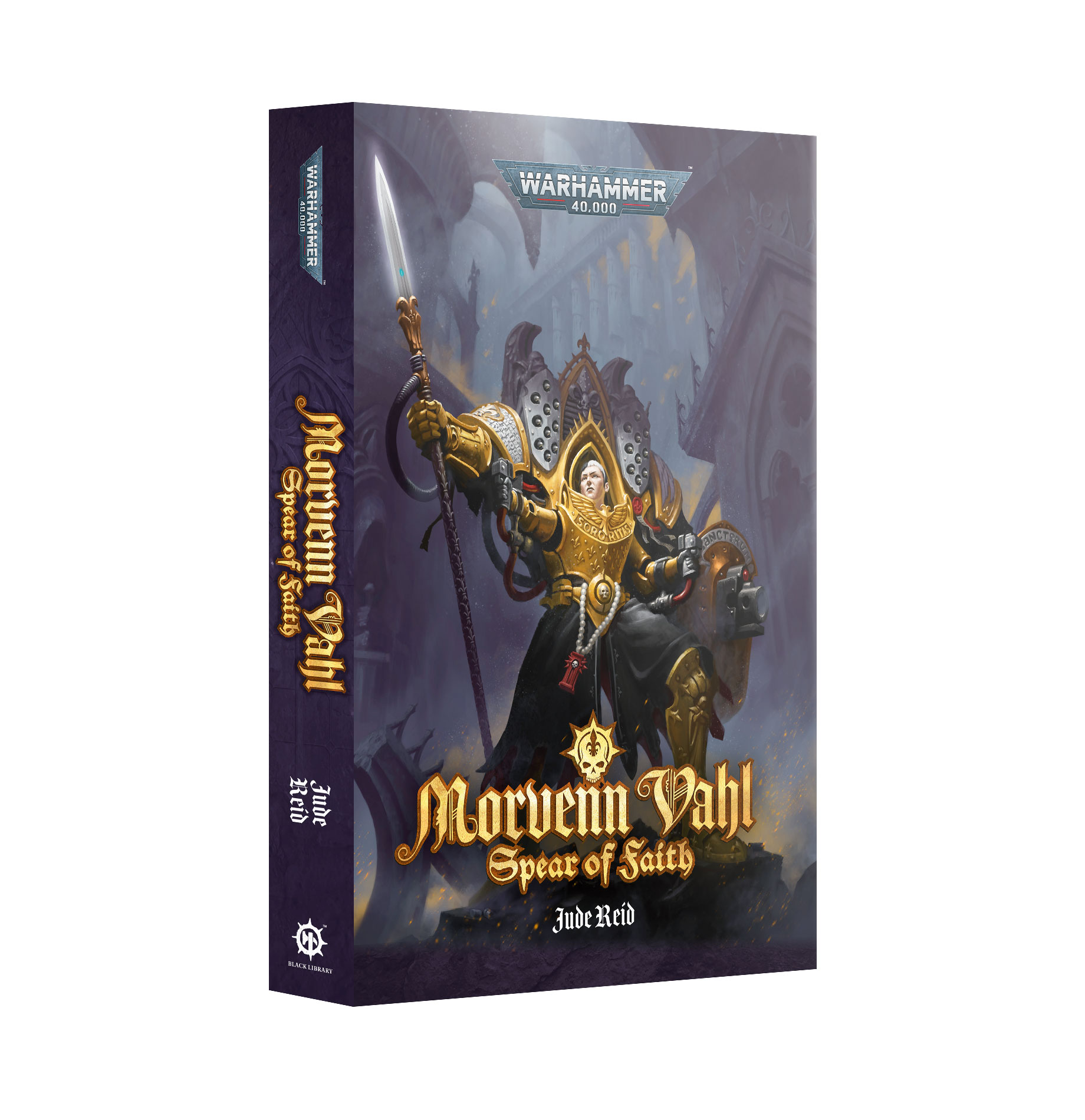 Morvenn Vahl: Spear of Faith cover