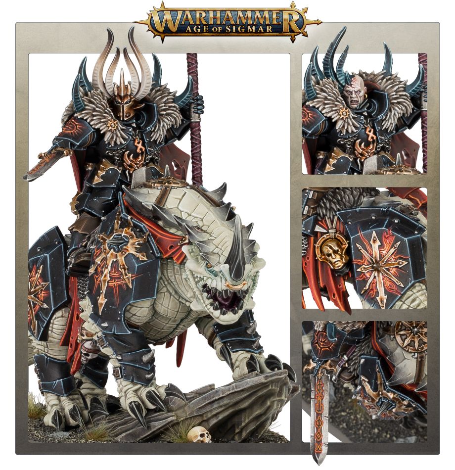 Chaos Lord on Karkadrak - bočný pohľad