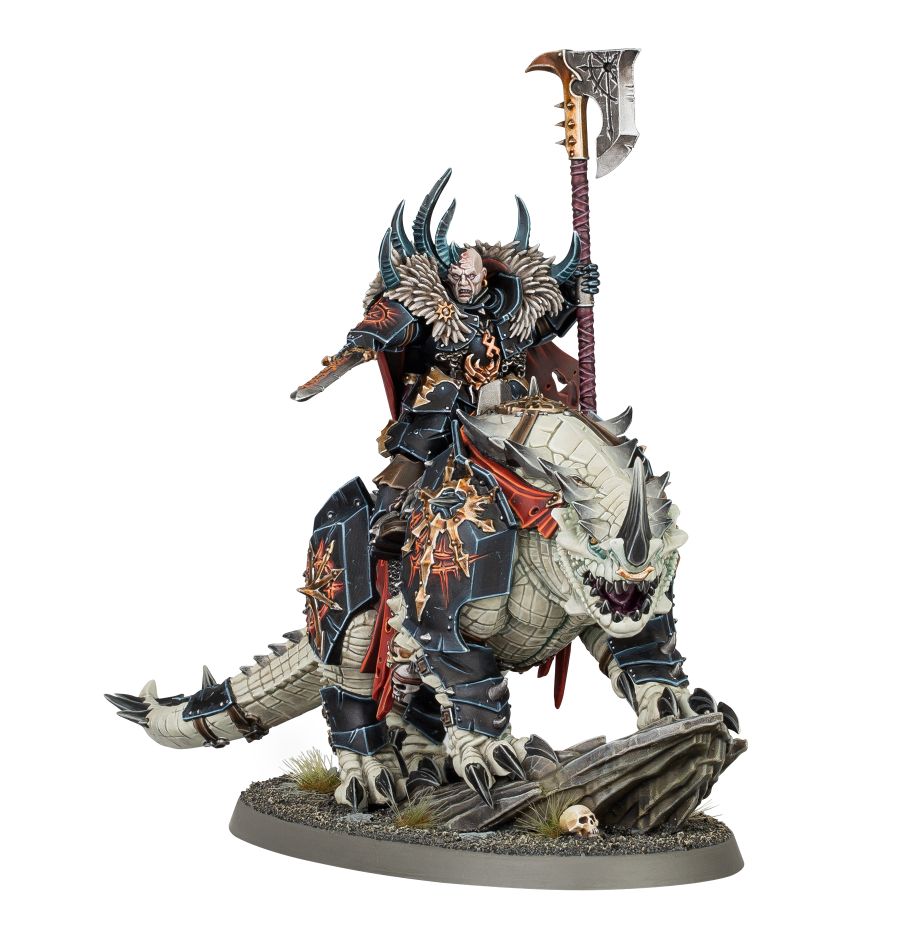 Age of Sigmar: Slaves to Darkness - Chaos Lord on Karkadrak obal produktu