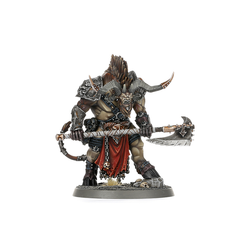 Ogroid Theridons miniatúry v bojovej pozícii
