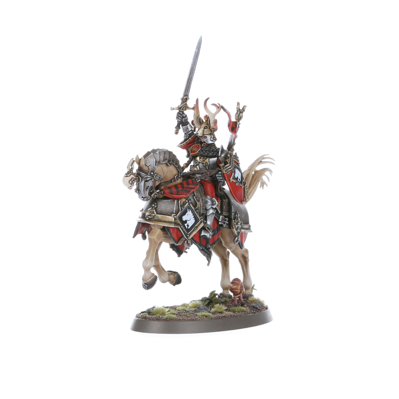 Freeguild Cavaliers - overall view of the painted unit