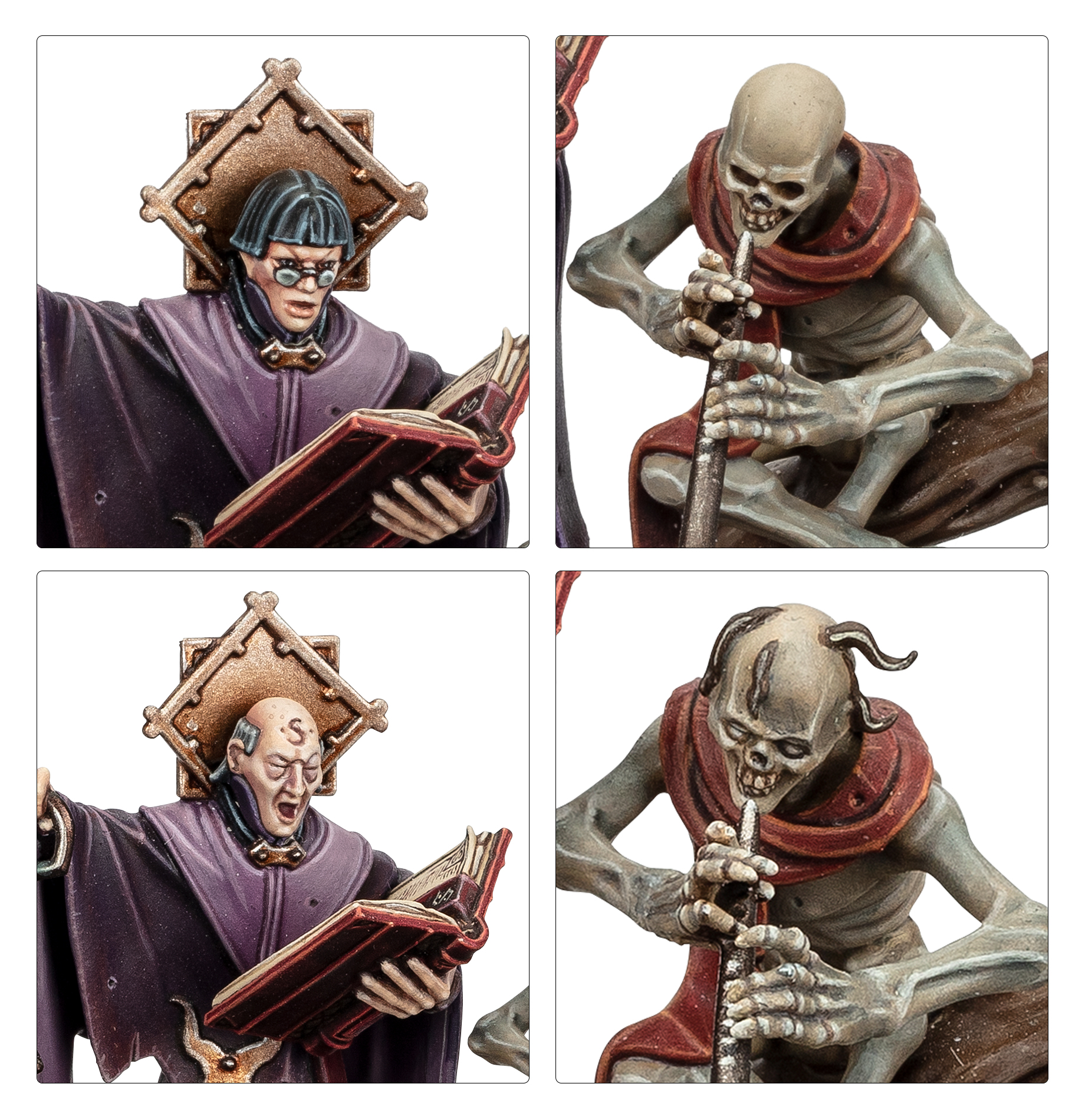 Detailed specialist miniatures