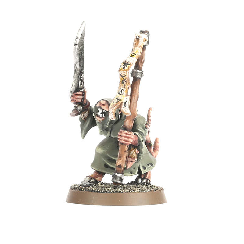 Age of Sigmar: Skaven - Plague Monks - overall view of the models