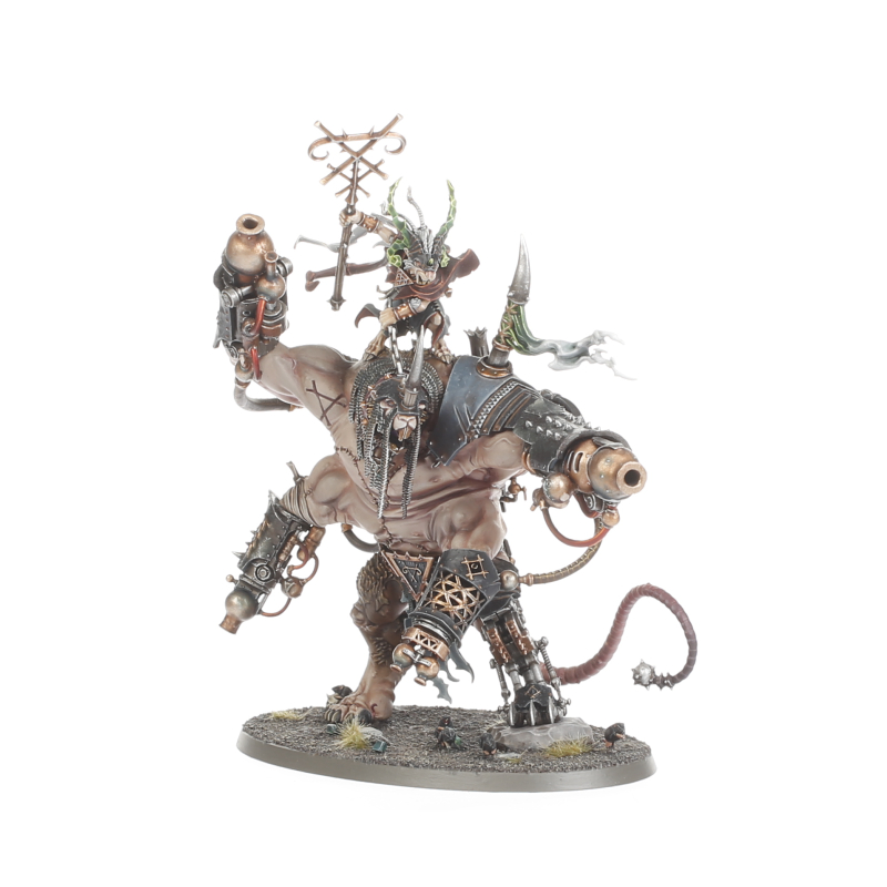 Thanquol on Boneripper in all their might