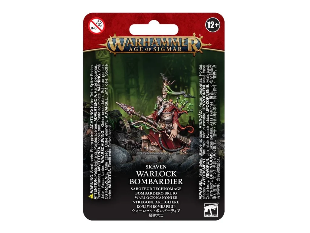 Warlock Bombardier in action combat
