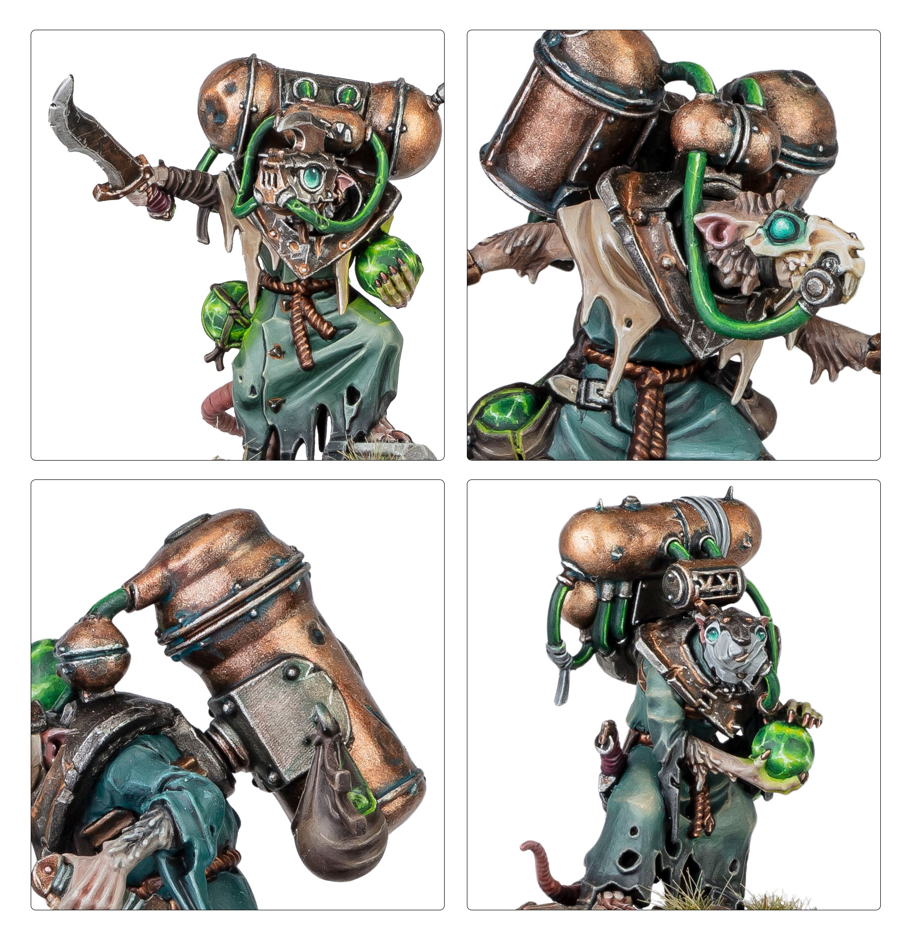 Assembled Skryre unit