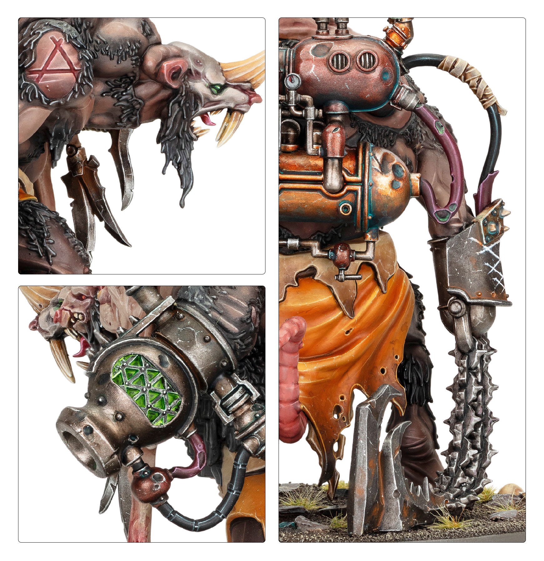 Skaven Brood Terror components