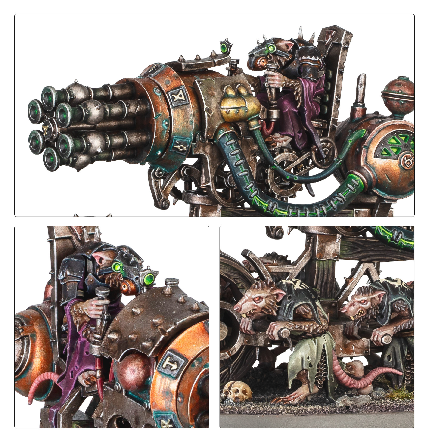 Model on the base