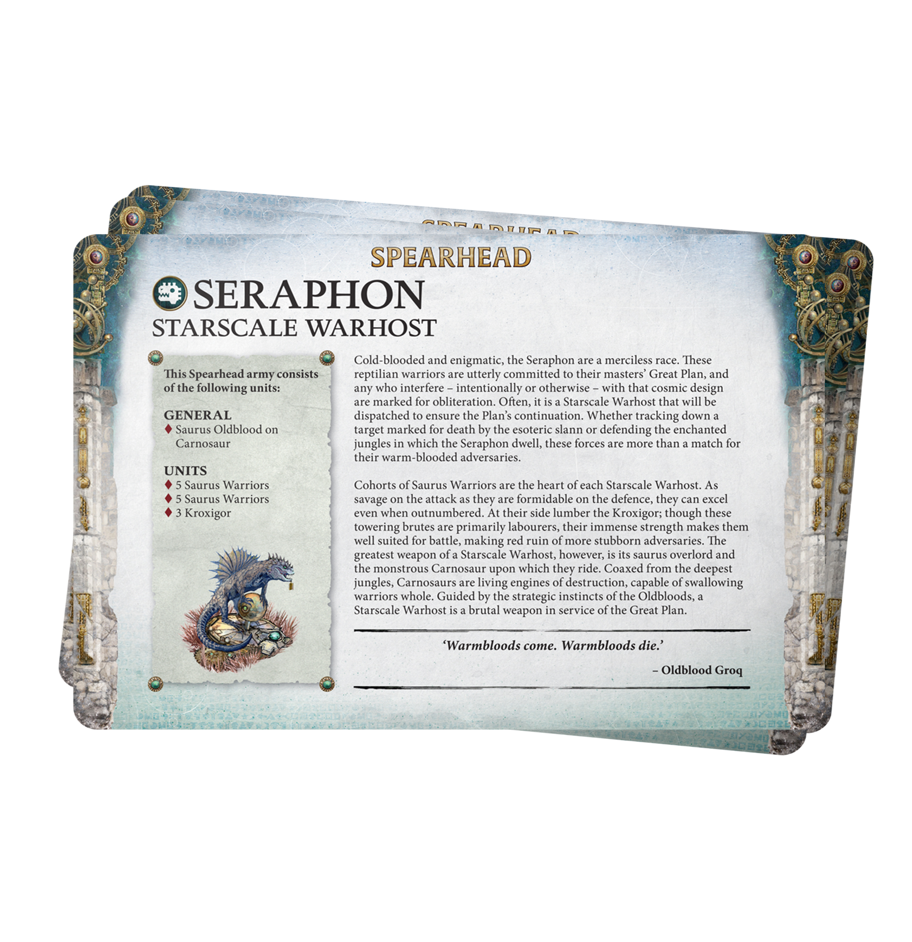 Age of Sigmar Seraphon Faction Pack