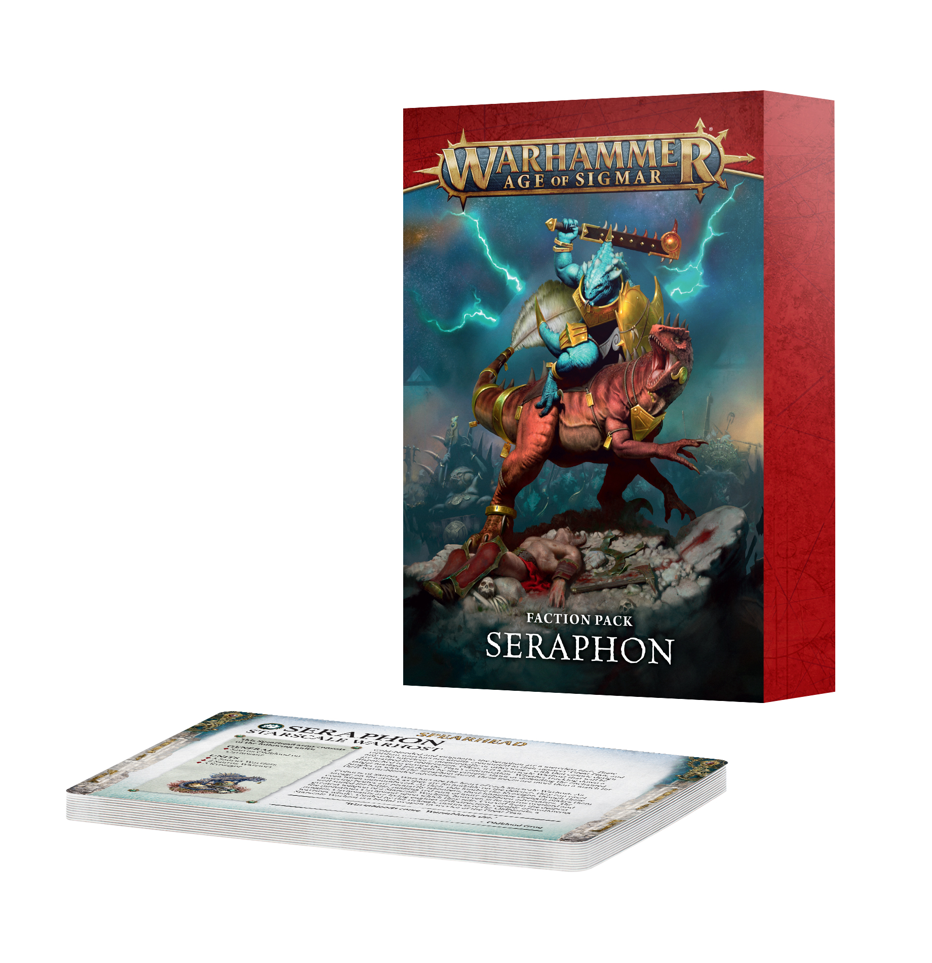Age of Sigmar: Seraphon - Faction Pack: Seraphon – product packaging