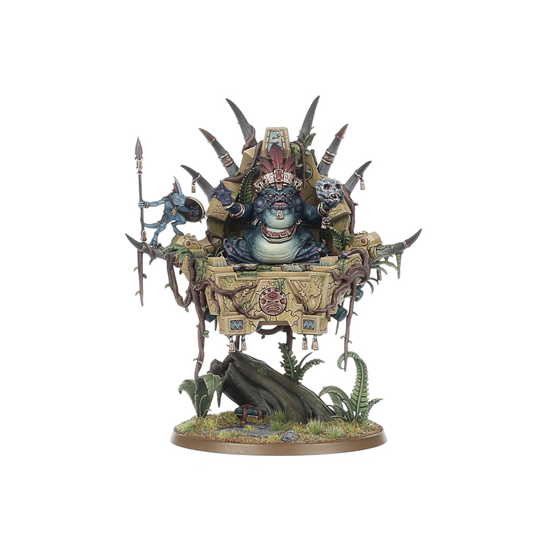 Slann Starmaster - overall view of the model