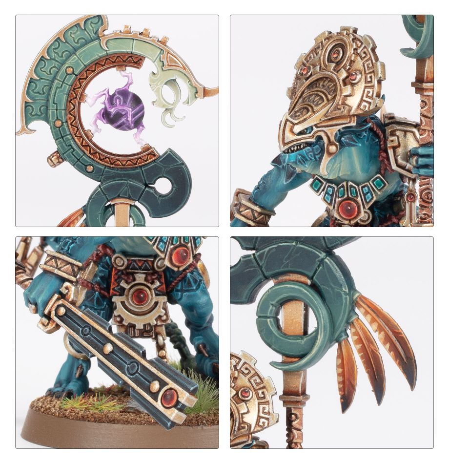 Detail of the base and ceremonial armour