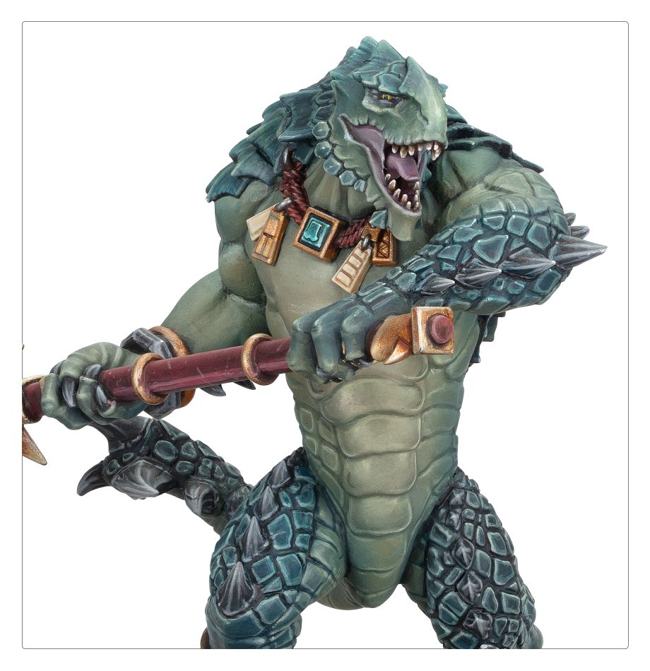 Kroxigors - overall view of the miniatures