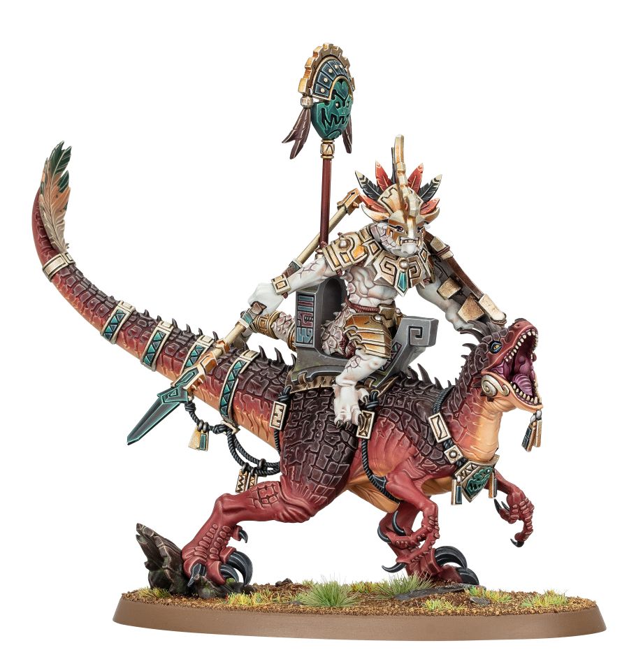 Saurus Scar-Veteran on Aggradon box art