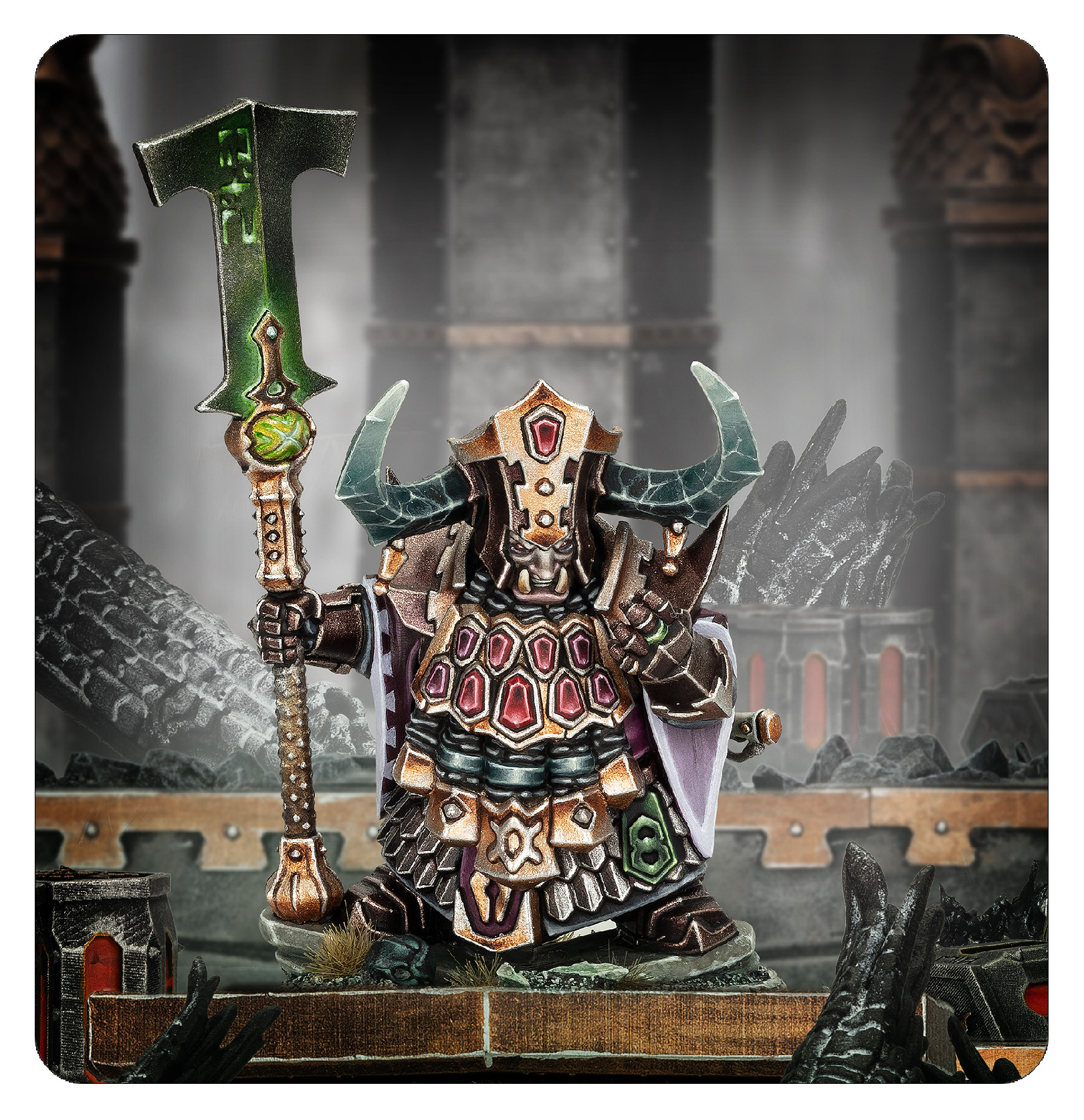 War Despot dynamic pose