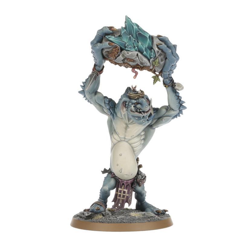 Rockgut Troggoths - assembled miniatures