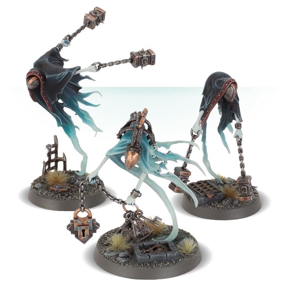 Age of Sigmar: Nighthaunt - Spearhead: Nighthaunt – Cursed Shacklehorde obal produktu