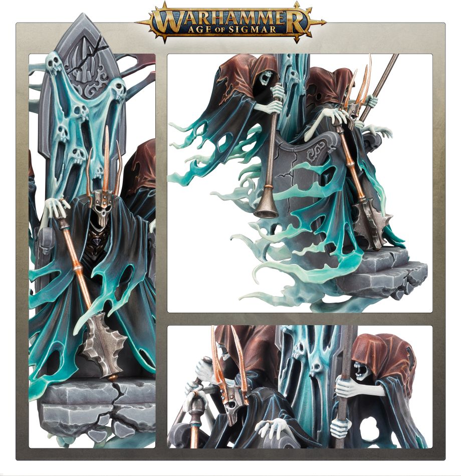 Sepulchral Sceptre a detail trónu