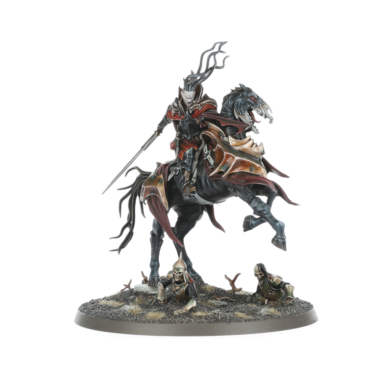 Vampire Lord on Nightmare Steed miniature overview