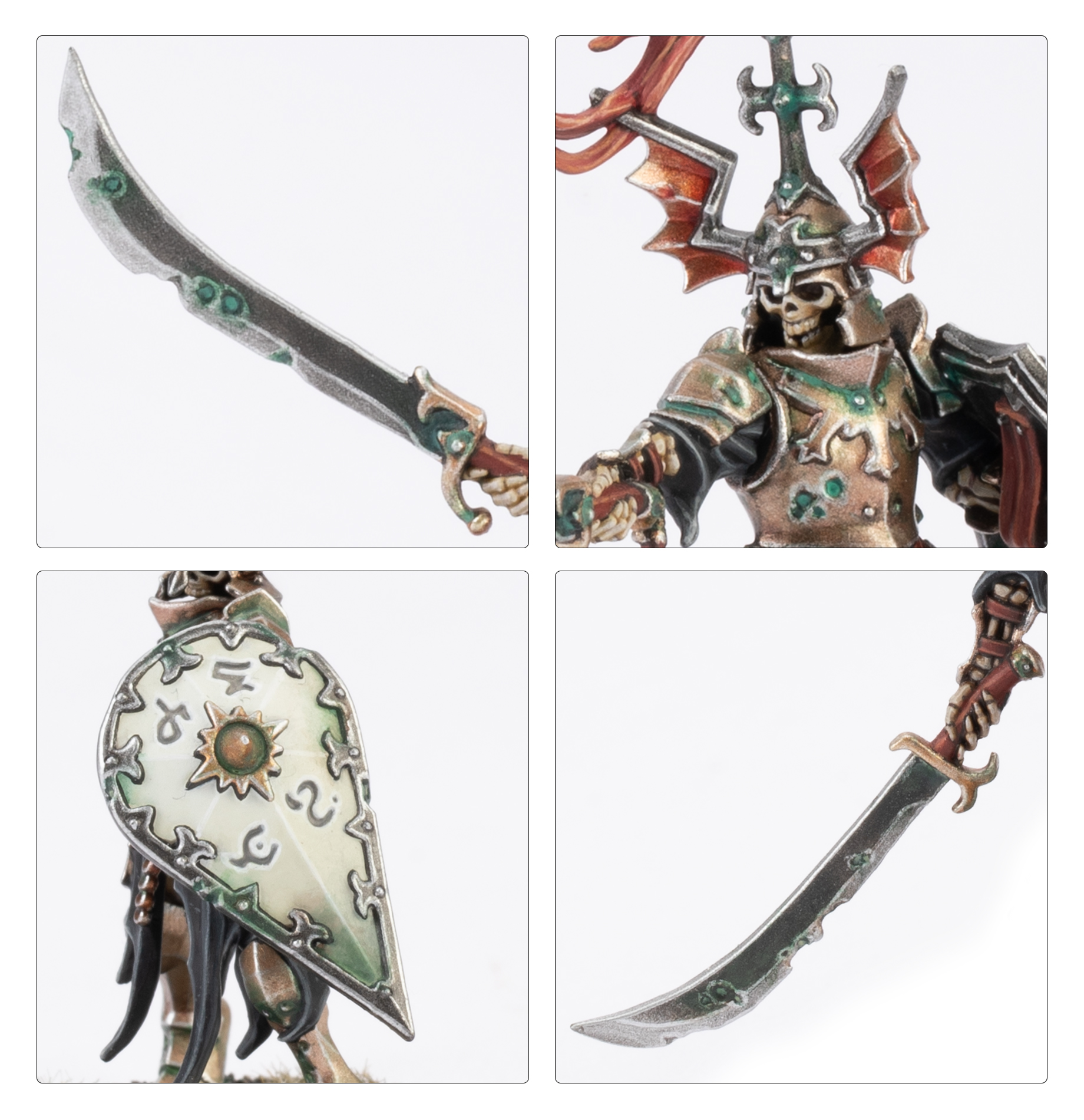 Assembled unit on bases