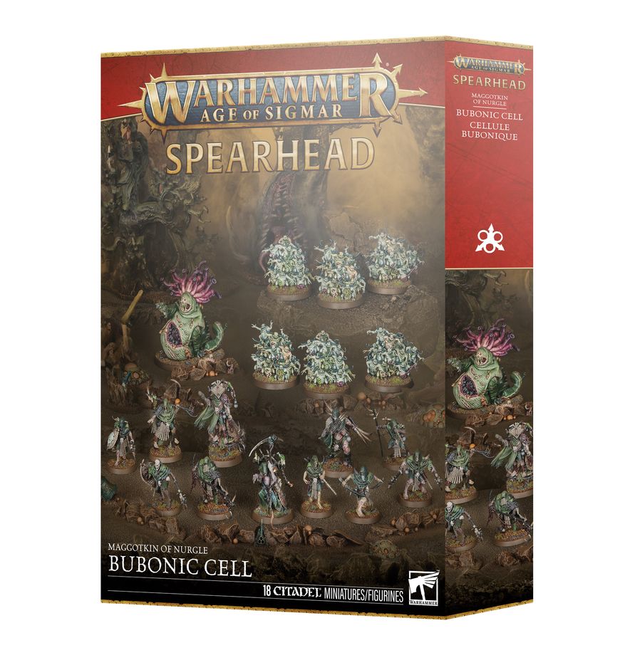 Beast of Nurgle and Nurglings figures