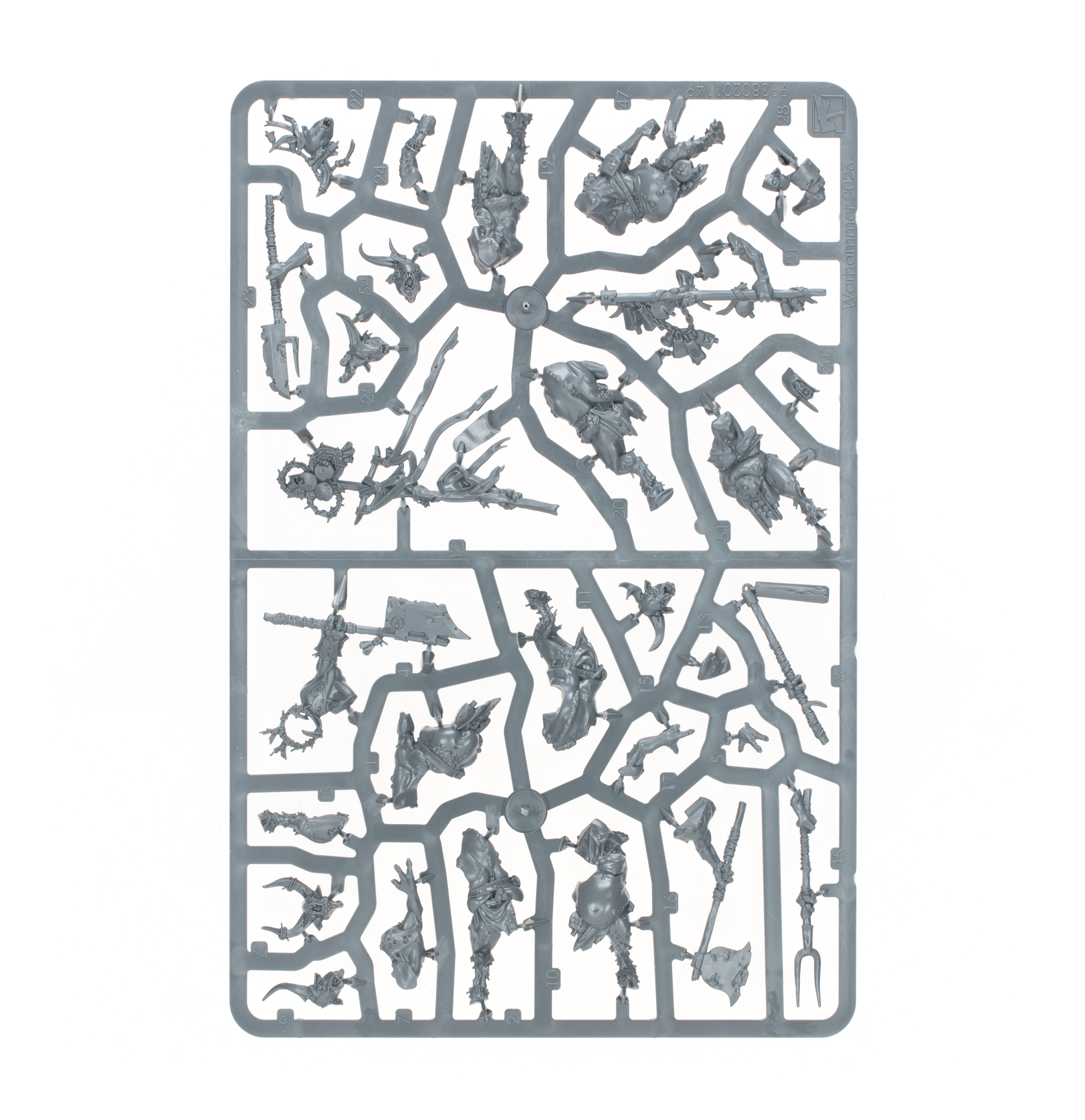 Zostavené miniatúry zblízka
