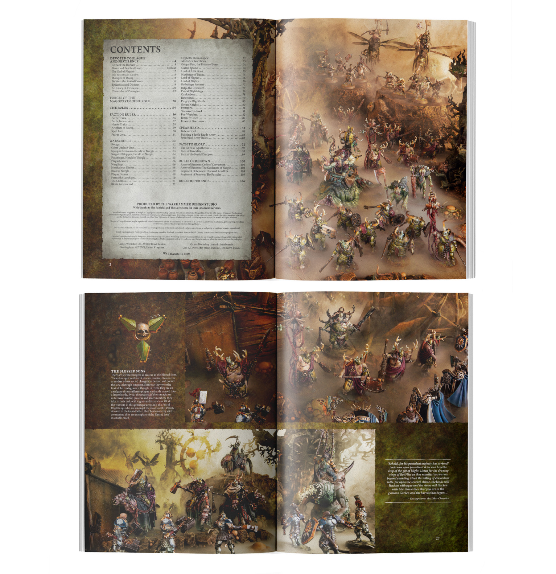 Age of Sigmar: Chaos Battletome: Maggotkin of Nurgle